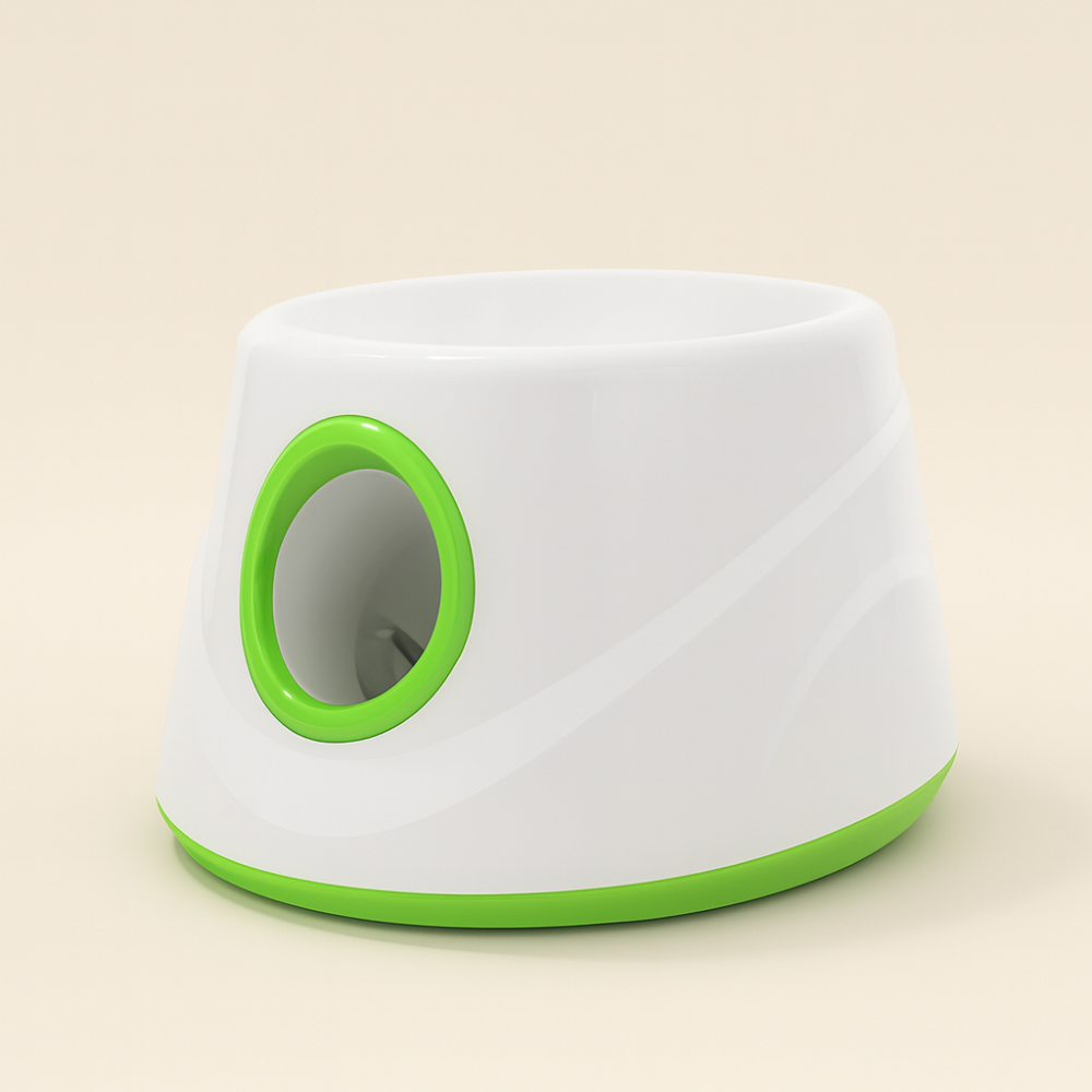 Lanceur de Balles Automatique pour Chiens – 3 Distances Réglables avec 5 Balles Incluses