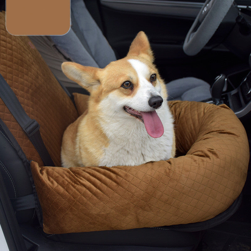 Coussin de Voyage pour Petits Animaux – Confort et Sécurité en Voiture